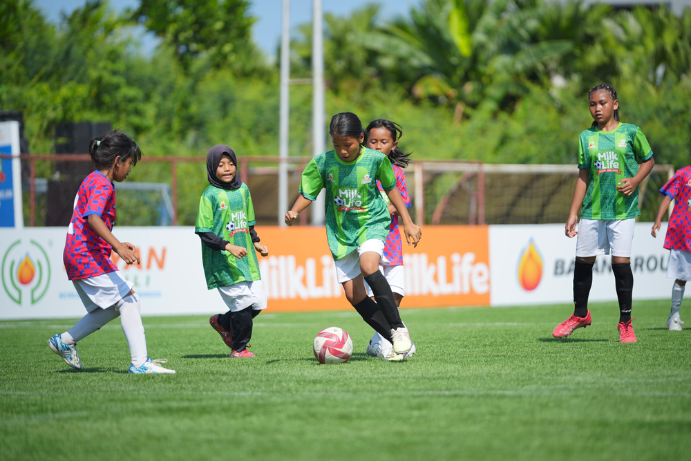 MilkLife Soccer Challenge Dorong Pembinaan Sepak Bola Putri