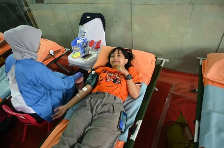 Persija Gelar Donor Darah Jelang Laga, Suporter Jadi Garda Aksi Kemanusiaan