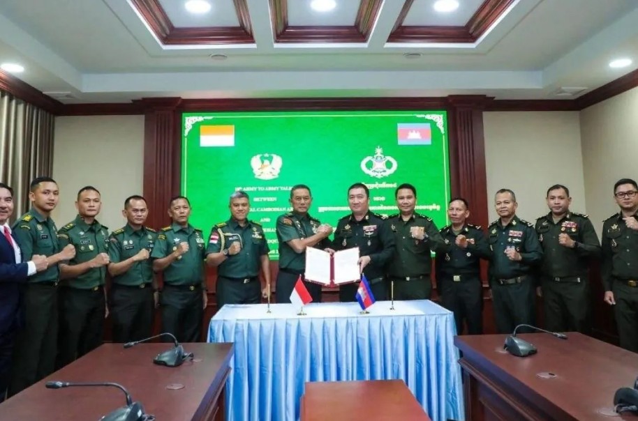 TNI AD dan Royal Cambodian Army Perkuat Kerja Sama Militer melalui Army Staff Talk 2026 di Phnom Penh