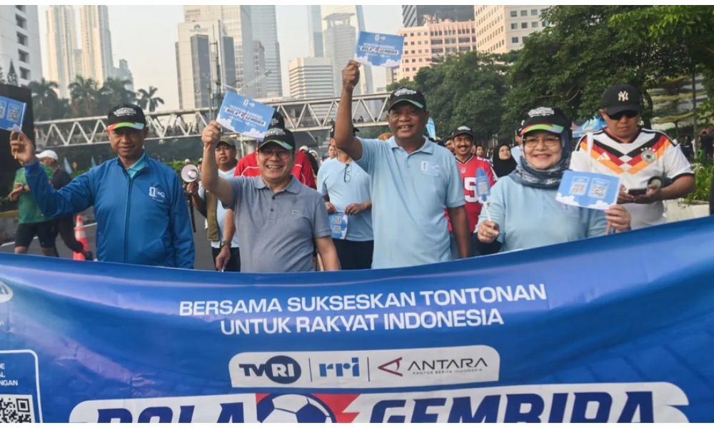 TVRI Gelar Fun Walk Bola Gembira Sambut Piala Dunia 2026