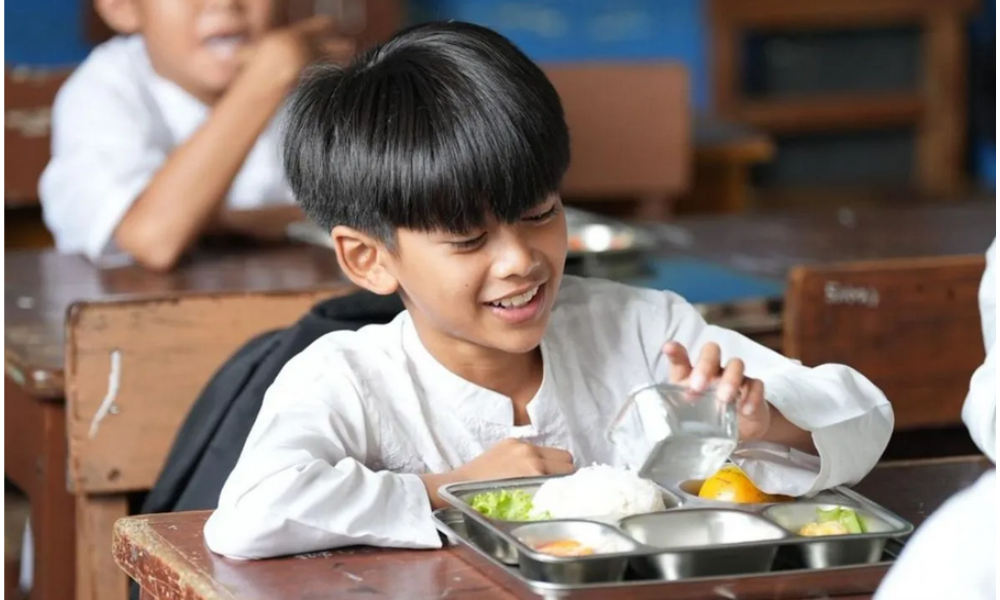 Program Makan Bergizi Gratis Tingkatkan Semangat Belajar Siswa di Bogor