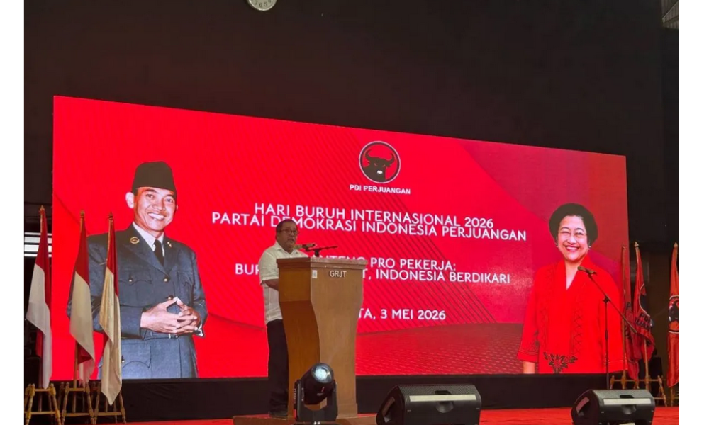 Rano Karno Tekankan Kolaborasi Jadi Kunci Hadapi Tantangan Global di Peringatan Hari Buruh