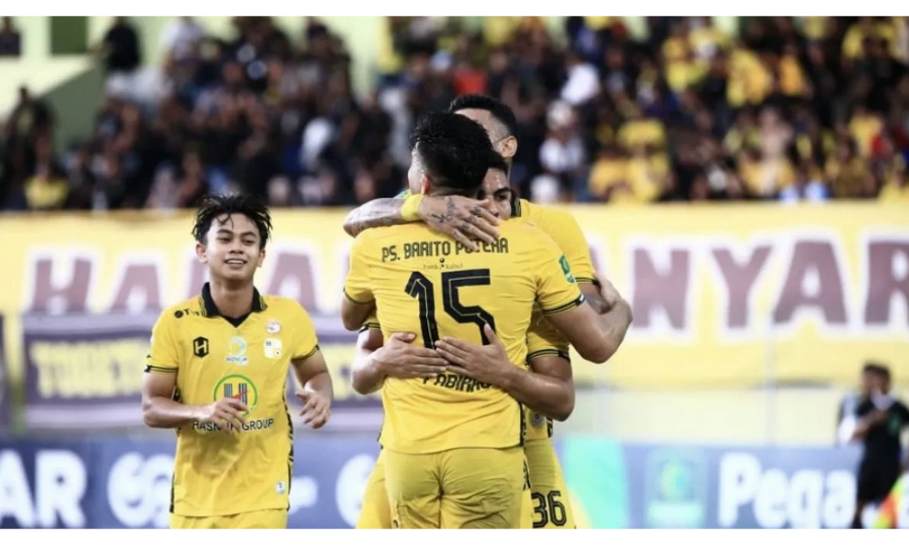 Barito Putera Menang 8-3 atas Persipal, Gagal Promosi ke Super League