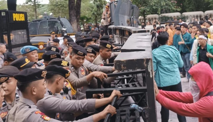 Polisi Kerahkan 3.225 Personel Gabungan Amankan Demo Mahasiswa di Jakarta Pusat