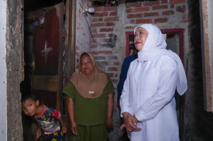 Program BSPS Dinilai Khofifah Mampu Tekan Kemiskinan dan Dongkrak Ekonomi Warga Jatim
