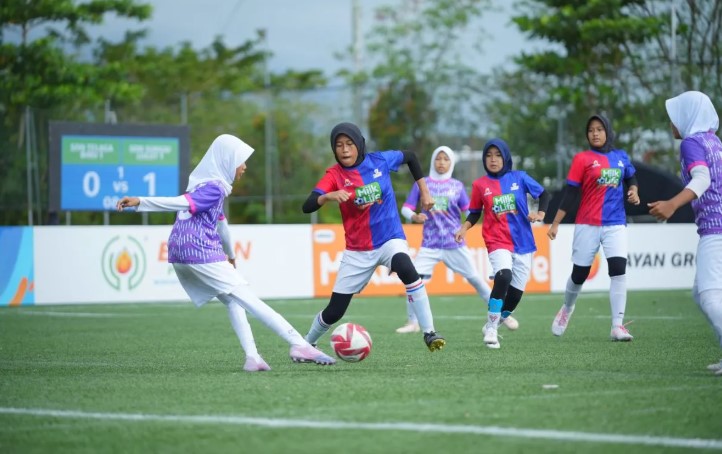 Antusiasme Ratusan Peserta di Banjarmasin Perkuat Kebangkitan Sepak Bola Putri Nasional
