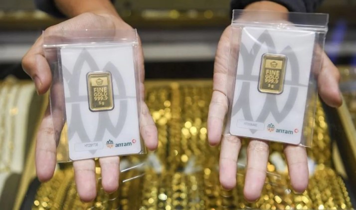 Harga Emas Pegadaian Kompak Turun, UBS, Antam, dan Galeri24 Melemah Serempak