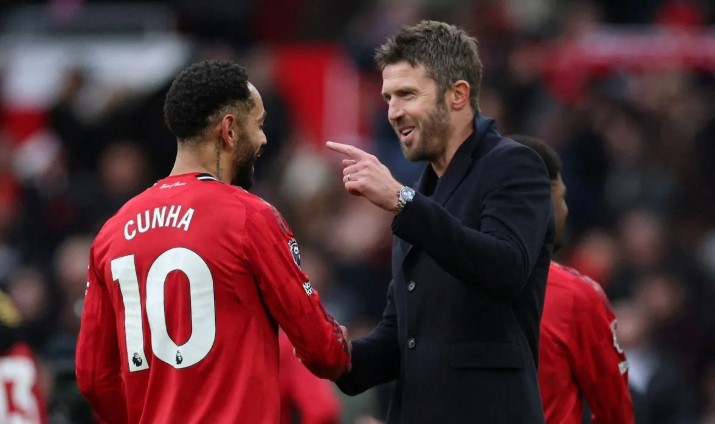 Cunha Nilai Michael Carrick Berhasil Hidupkan Kembali Magis Era Ferguson di Manchester United