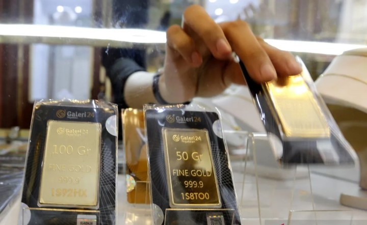 Harga Emas UBS, Antam, dan Galeri24 di Pegadaian Kembali Turun pada Rabu Pagi