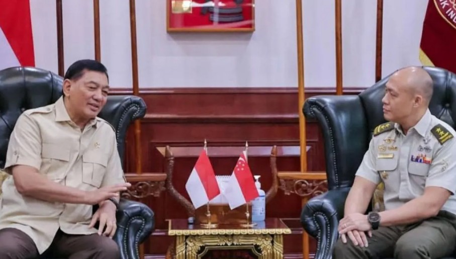 Menhan Sjafrie Perkuat Kerja Sama Pertahanan Indonesia-Singapura demi Stabilitas Kawasan