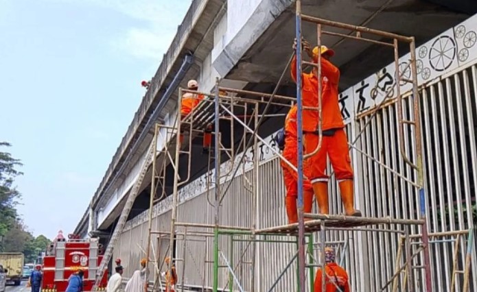 Sasana Tinju di Kolong Flyover Pasar Rebo Disiapkan Jadi Ruang Positif Cegah Tawuran