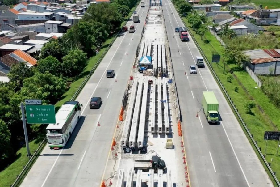 Pelebaran Tol Surabaya–Gempol Capai 81 Persen, JTT Optimalkan Kapasitas Jalur Strategis Trans Jawa
