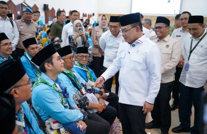 KSP Tinjau Asrama Haji Pondok Gede, Dudung Pastikan Layanan Jamaah Maksimal