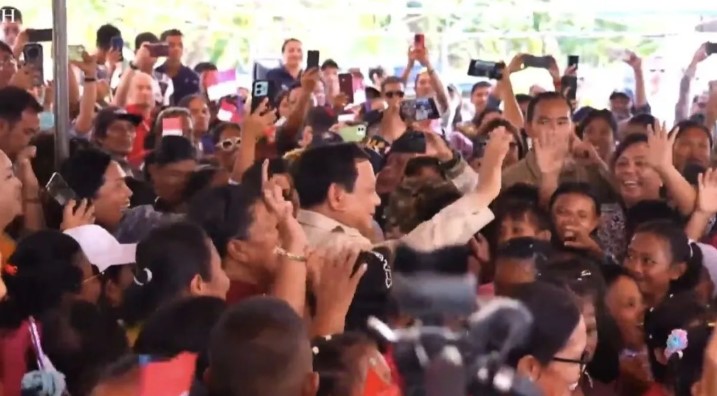 Presiden Prabowo Joget 