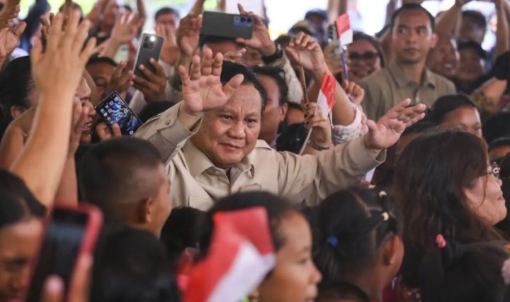 Prabowo Jadi Presiden Kedua yang Datangi Pulau Miangas