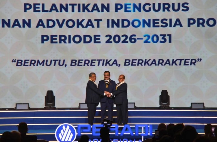 Peradi Profesional Resmi Dikukuhkan untuk Perkuat Kualitas dan Integritas Advokat