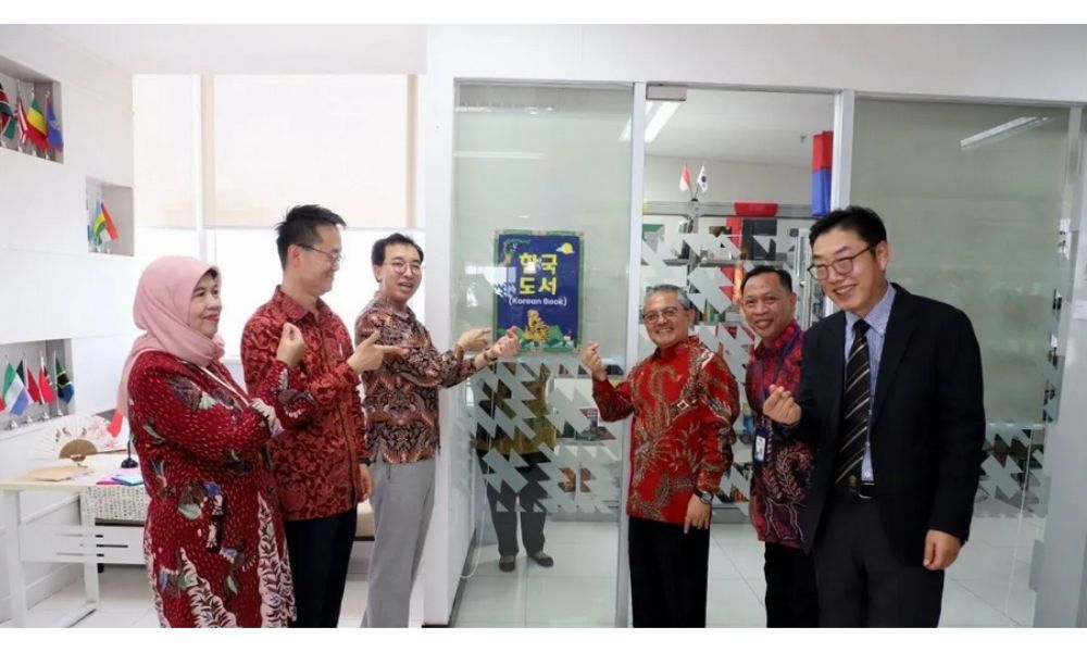 Perpusnas dan Korea Selatan Perkuat Diplomasi Budaya Lewat Hibah Buku