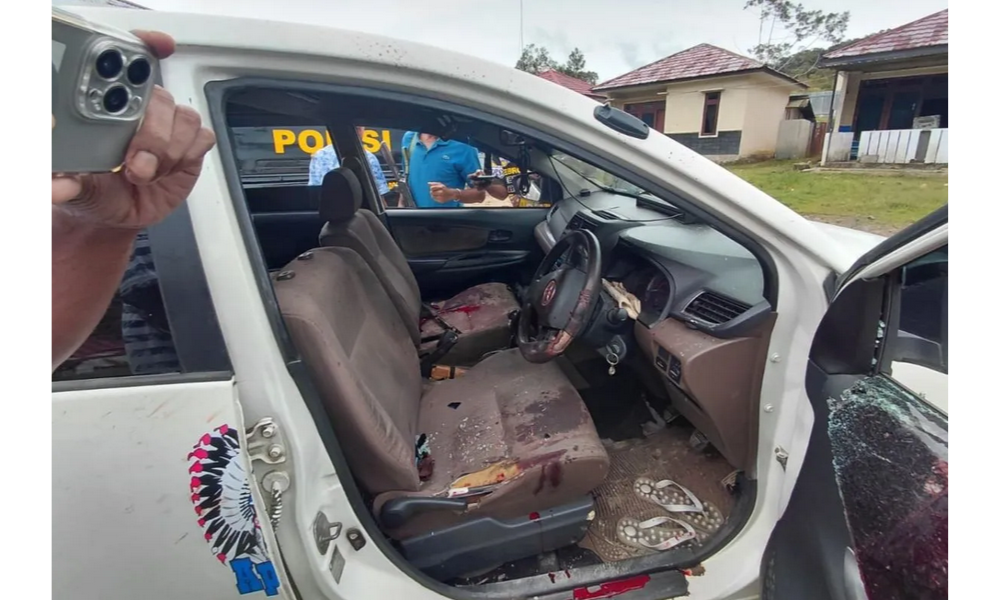 Polisi Lumpuhkan Anggota KKB usai Serang Kendaraan di Jalur Nabire–Paniai