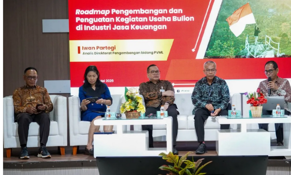 OJK Sebut Permintaan Emas Nasional Jadi Peluang Kembangkan Bullion Bank