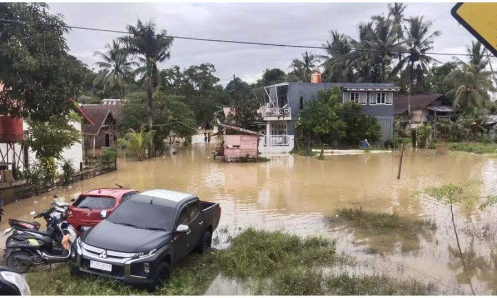 Banjir Luapan Kali Wanggu Rendam Ratusan Rumah di Kendari
