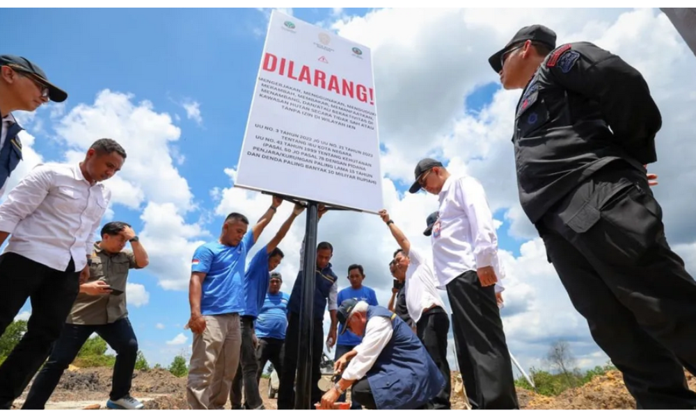 OIKN Tegaskan Penegakan Hukum terhadap Perusakan Hutan di Kawasan IKN