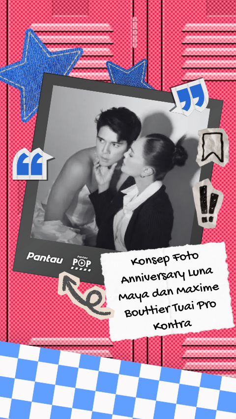 KONSEP FOTO ANNIVERSARY LUNA MAYA DAN MAXIME BOUTTIER