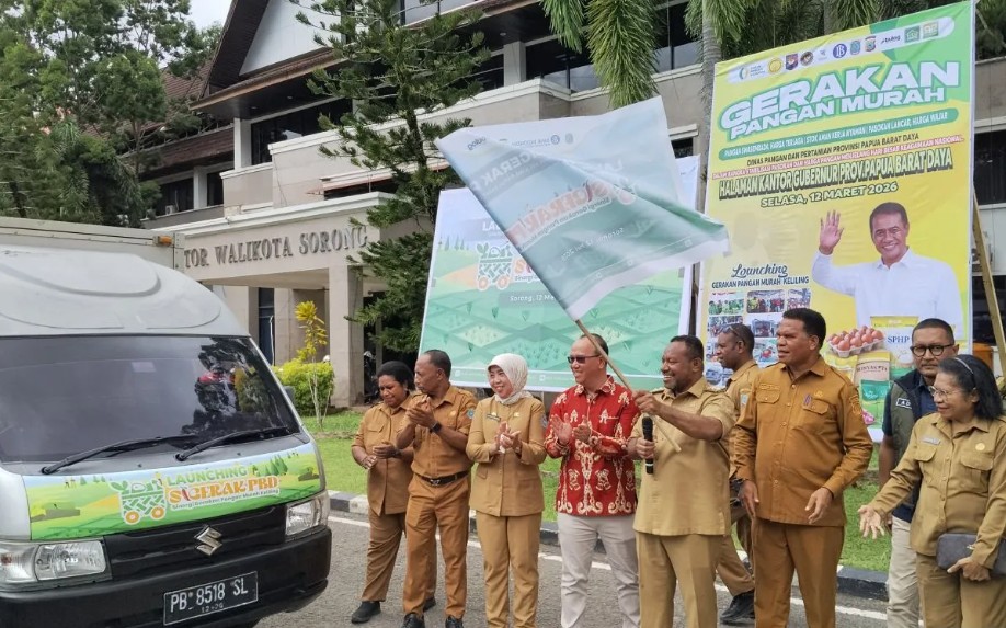 TPID Papua Barat Daya Luncurkan Program Sigerak untuk Tekan Inflasi Pangan