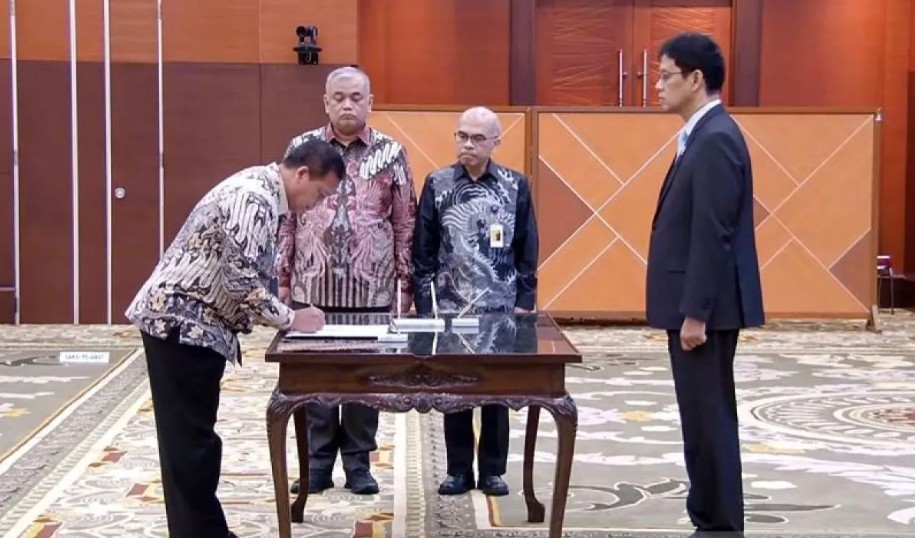 Purbaya Yudhi Sadewa Ingatkan Pejabat Baru DJP Jaga Integritas dan Kepercayaan Publik