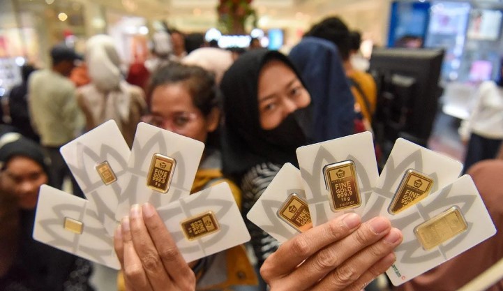 Harga Emas Antam Kamis Pagi Stabil di Level Rp2,839 Juta per Gram