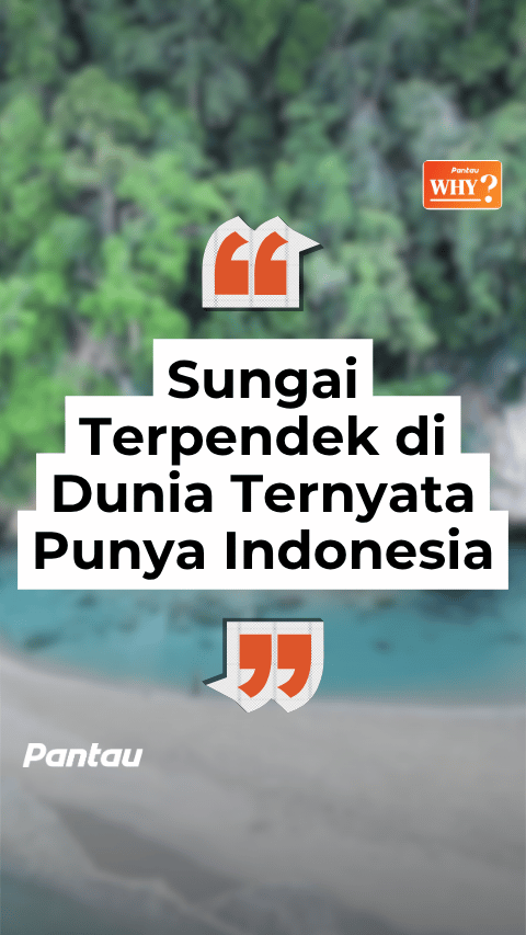 SUNGAI TERPENDEK DI DUNIA TERNYATA PUNYA INDONESIA