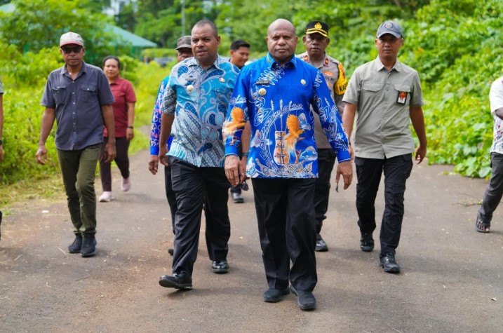 Gubernur Papua Minta Hasil Kebun dan Ikan Lokal Dimanfaatkan untuk Program MBG