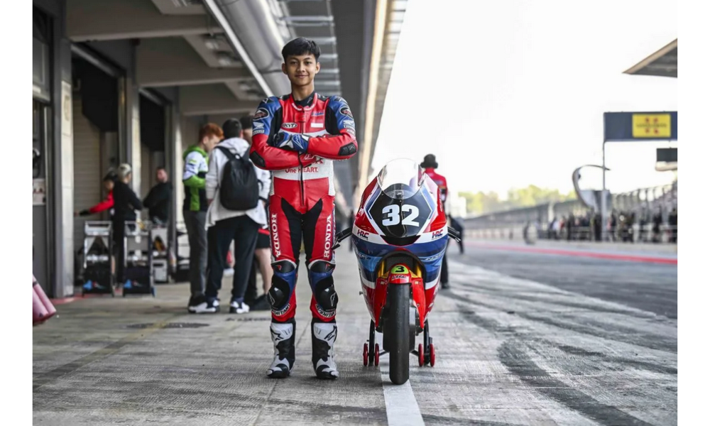 Kiandra Ramadhipa Finis Kelima di Race Pertama Moto3 Junior Catalunya 2026