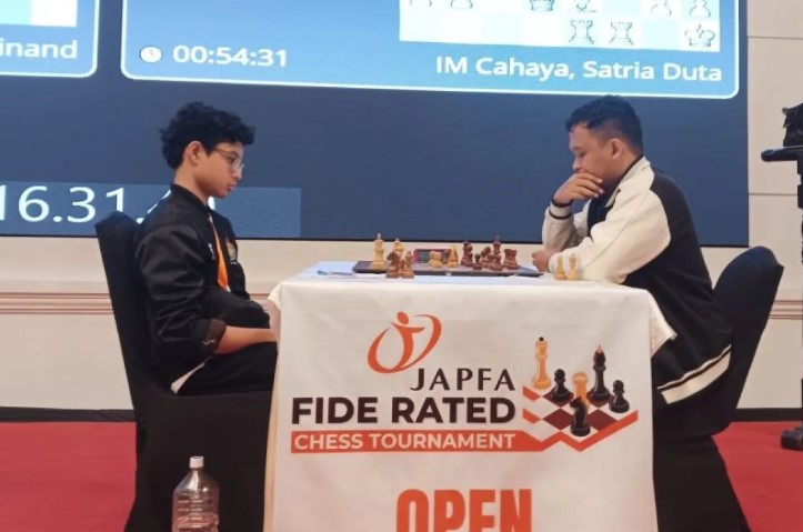 Muhamad Lutfi Ali Gagal Rebut Puncak Klasemen JAPFA FIDE Rated 2026
