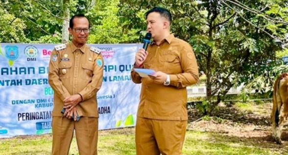 Pemkab Lamandau Salurkan 124 Hewan Kurban di Hari Iduladha