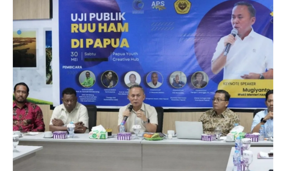 Wamen HAM Pastikan Aspirasi Masyarakat Papua Masuk dalam Revisi UU HAM yang Ditargetkan Rampung 2026