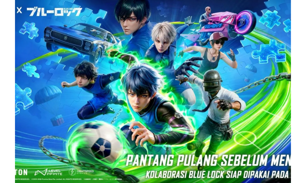 PUBG Mobile Hadirkan Kolaborasi Blue Lock dengan Karakter Eksklusif dan Beragam Item Bertema Anime