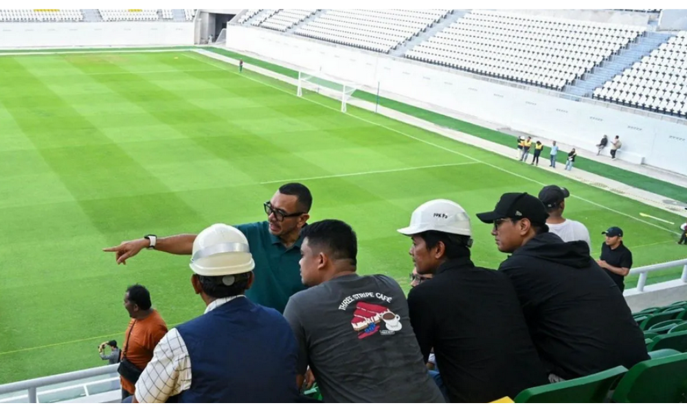 Bobby Nasution Sebut Lapangan Stadion Teladan Siap untuk Piala AFF U-19 2026