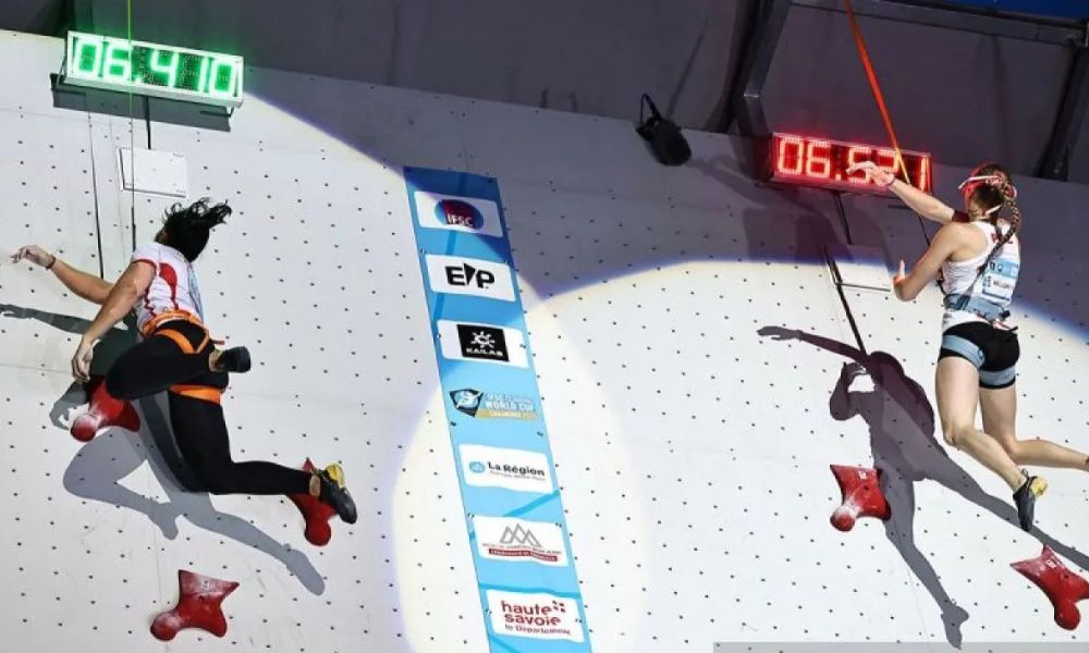 Tiga Atlet Panjat Tebing Putri Indonesia Lolos ke Final Speed World Climbing Series Madrid 2026
