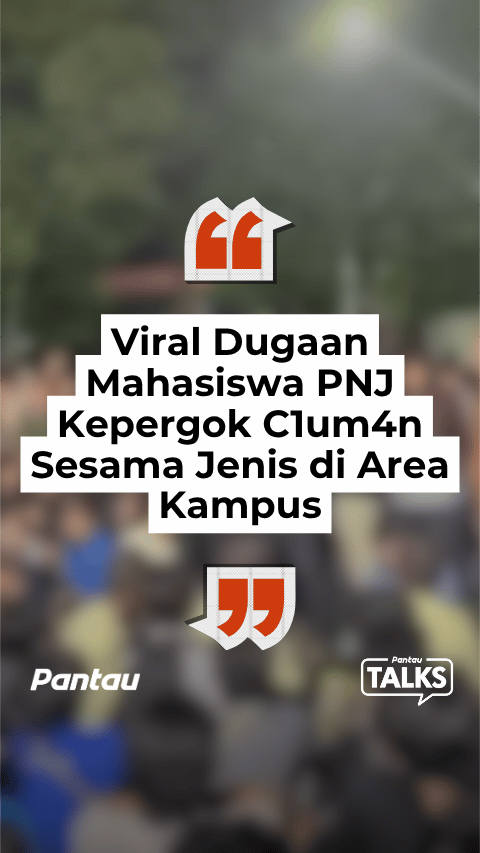 DUGAAN MAHASISWA PNJ KEPERGOK CIUMAN SESAMA JENIS