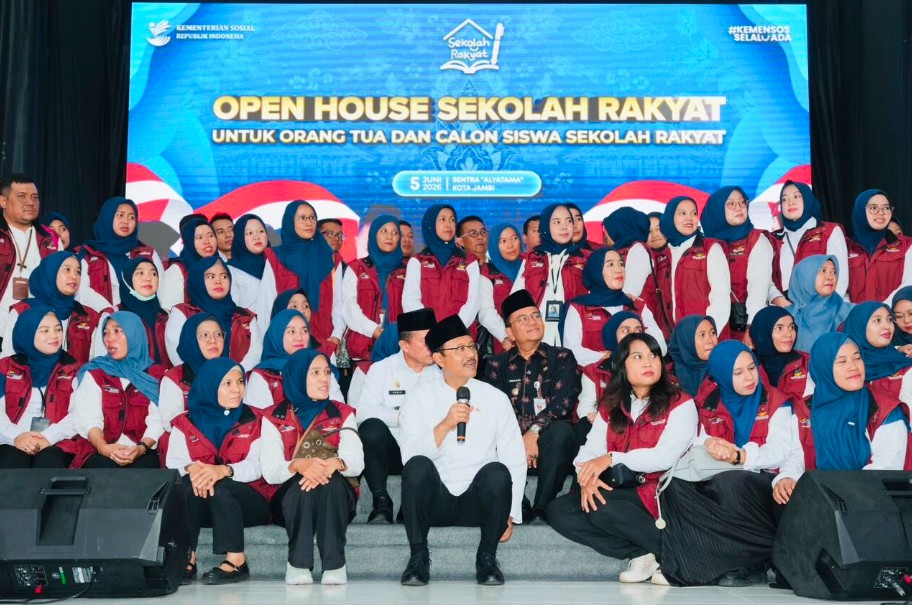 Open House di Jambi, Gus Ipul: Kita Mulai dari Data yang Akurat, Sasaran Tepat, dan Sekolah Rakyat