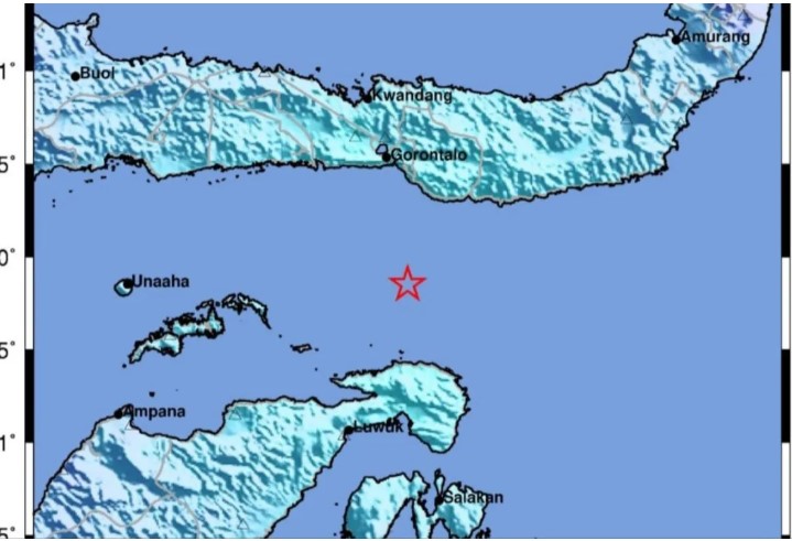 Gempa Magnitudo 5,4 Guncang Banggai Sulawesi Tengah, BMKG Pastikan Tidak Berpotensi Tsunami