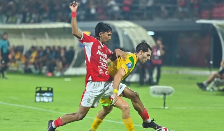 Bali United Resmi Lepas Yusuf Meilana, Bek Sayap Kembali ke Persik Kediri