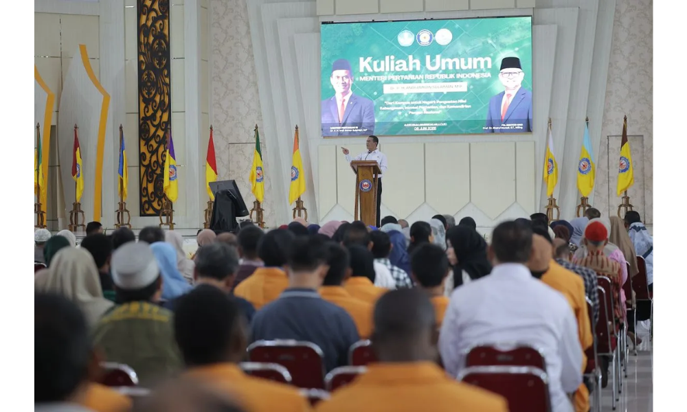 Mentan Amran Ajak Kampus Perkuat Hilirisasi Pertanian untuk Dorong Kemandirian Pangan Nasional