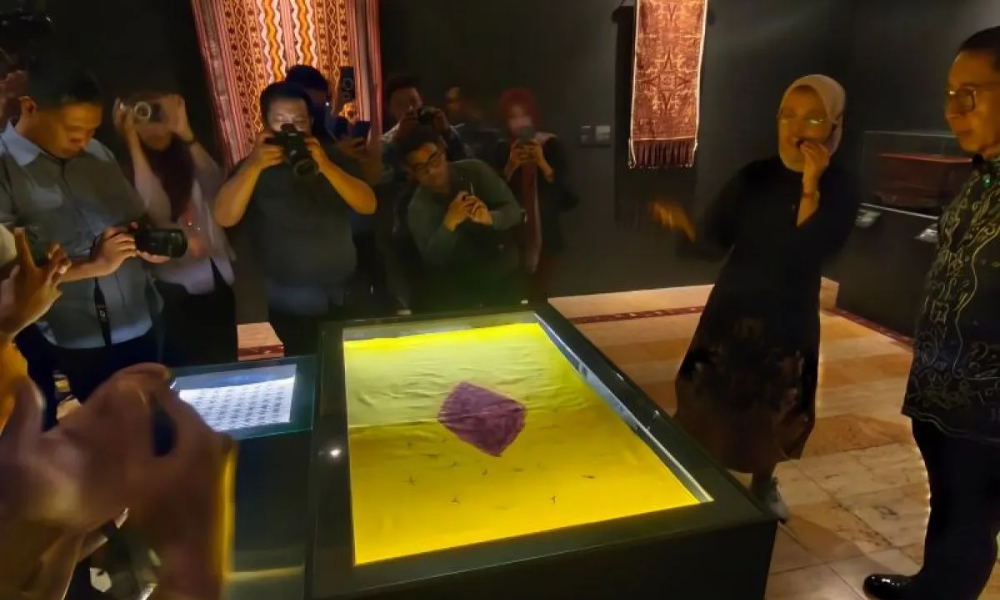 Kain Osap Sakral Suku Sasak Diperkenalkan dalam Pameran Nasional Nusa Wastra di Yogyakarta