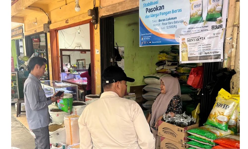 Bulog OKU Siapkan 4.000 Ton Beras untuk Jaga Pasokan dan Sta