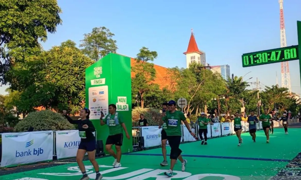 Suroboyo 10K Catat 400 Pelari Finis Sub-45 Menit, PB PASI Do
