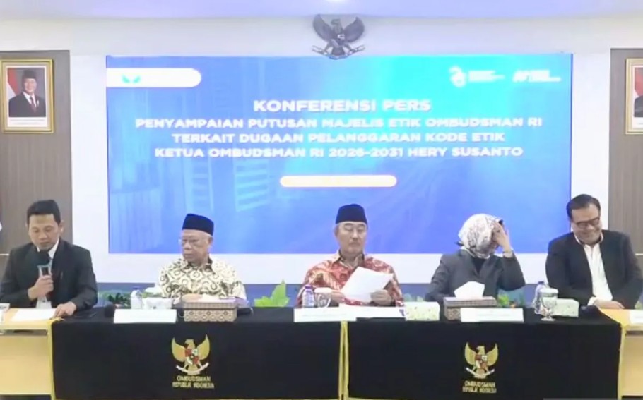 Majelis Etik Ombudsman Putuskan Hery Susanto Layak Dipecat T