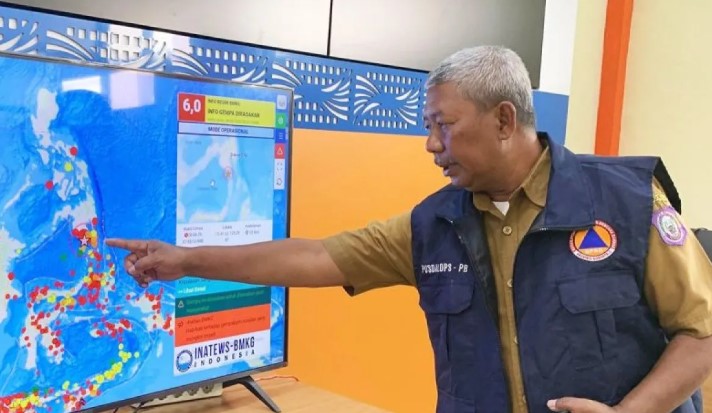 BNPB Siagakan Evakuasi Warga Pesisir di Sulut, Sulteng, Malu