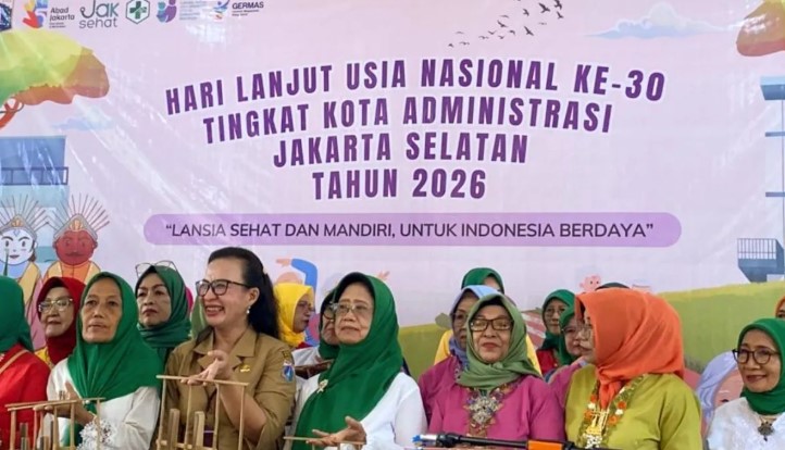 Pemkot Jakarta Selatan Kampanyekan Gaya Hidup Sehat bagi Lan