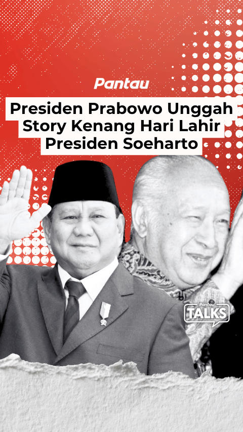 PRESIDEN PRABOWO UNGGAH STORY KENANG HARI LAHIR PR